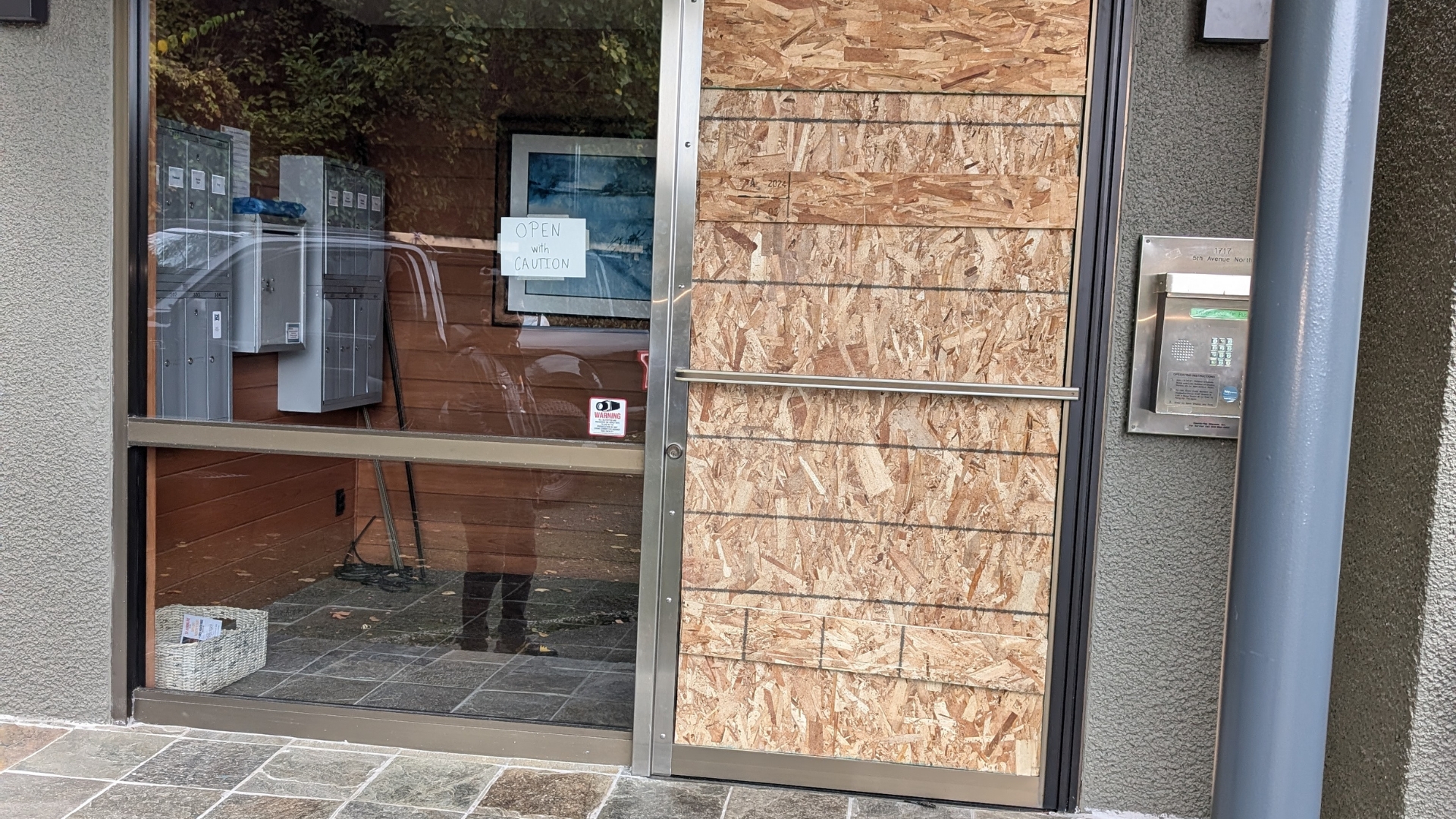 Seattle Door Board Up