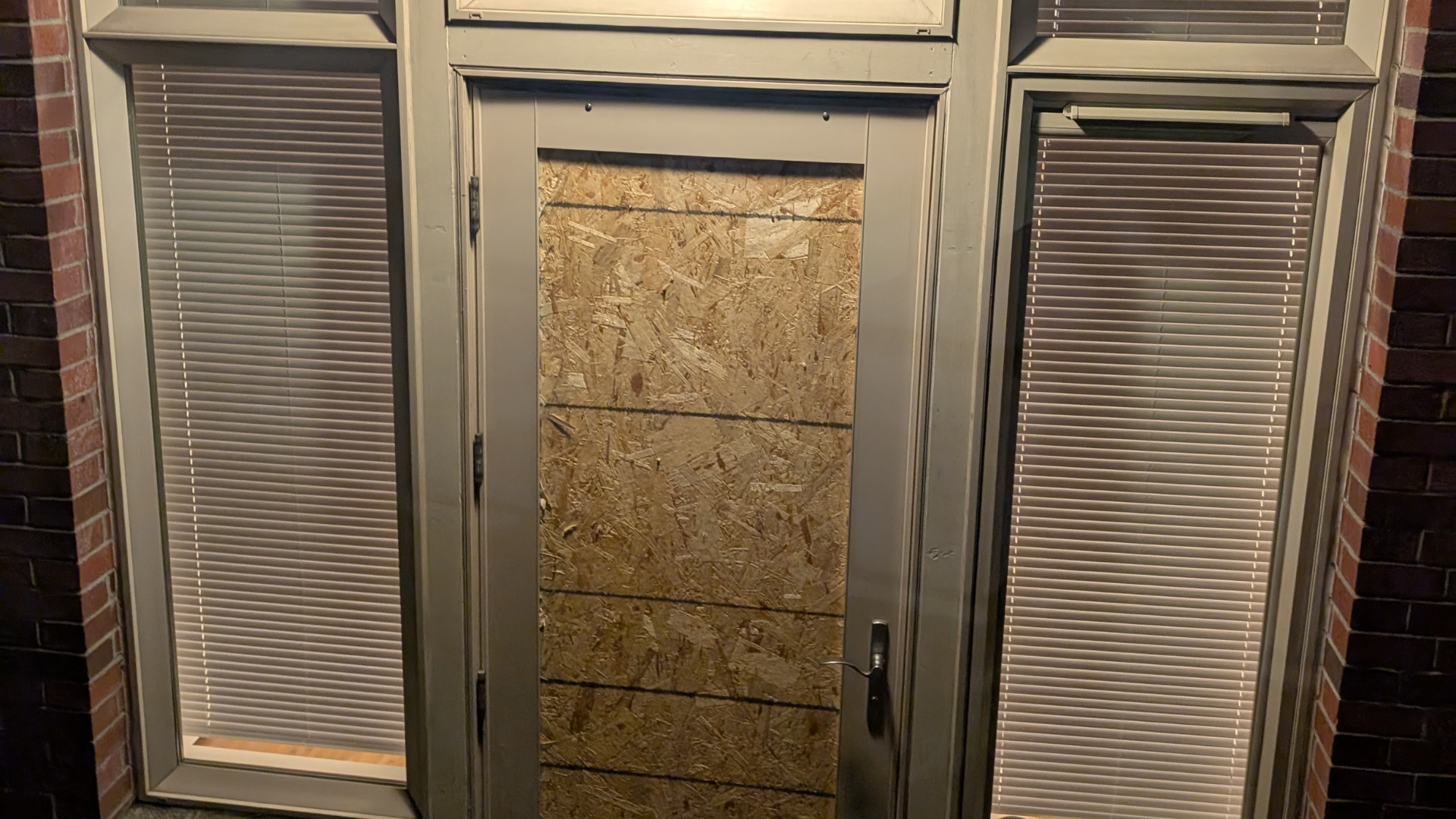 Door Board Up